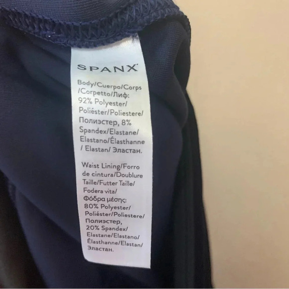 Spanx Blue Velvet Leggings - Picture 12 of 13